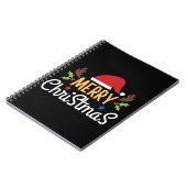 Vrolijk kerstfeest notitieboek (Linkerzijde)