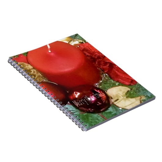 Vrolijk kerstfeest notitieboek (Rechterzijde)