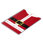 Vrolijk kerstfeest notitieboek (Linkerzijde)