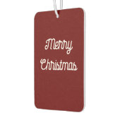 Vrolijk kerstfeest of Prettige feestdagen Sjabloon Luchtverfrisser (Links)