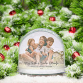 Vrolijk Kerstfeest Oma Opa Foto's Sneeuwbol (Kerstmis)