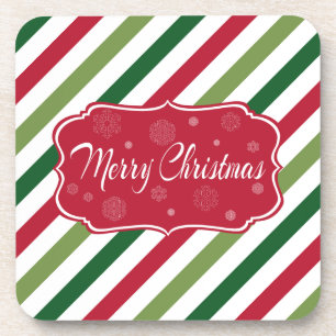 Vrolijk kerstfeest onderzetter