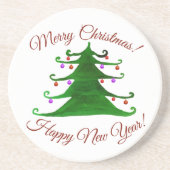 Vrolijk kerstfeest Onderzetters (Voorkant)