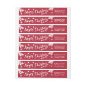 Vrolijk kerstfeest op alle feestdagen (Vel)