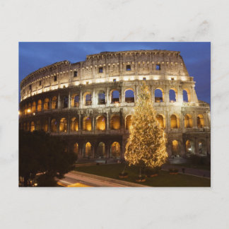 Vrolijk kerstfeest op het Briefkaart van Rome