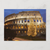 Vrolijk kerstfeest op het Briefkaart van Rome (Voorkant)