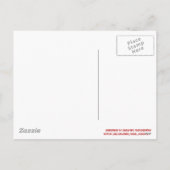 Vrolijk kerstfeest op het strand feestdagenkaart (Achterkant)