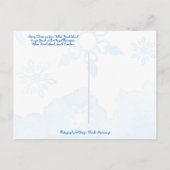 Vrolijk kerstfeest op Hilton Head Island Coastal Briefkaart (Achterkant)