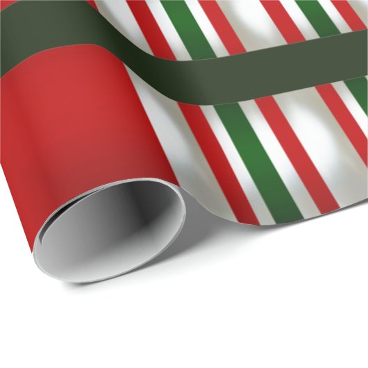 Vrolijk kerstfeest op maat cadeaupapier (Rol Hoek)