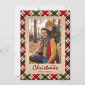 Vrolijk kerstfeest op Pset Feestdagenkaart (Voorkant)