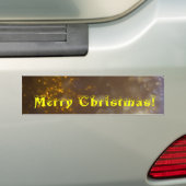 Vrolijk kerstfeest Ornament 3 Bumpersticker (Op auto)