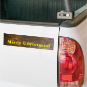 Vrolijk kerstfeest Ornament 3 Bumpersticker (Op Truck)