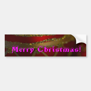 Vrolijk kerstfeest Ornament 4 Bumpersticker