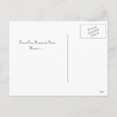 Vrolijk kerstfeest Ornament Briefkaart (Achterkant)