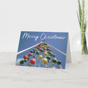Vrolijk kerstfeest - Ornament Tree Kaart