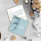 Vrolijk Kerstfeest Ornamenten Moderne Kaart/Uitnod Feestdagenkaart