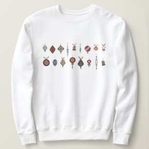 Vrolijk Kerstfeest Ornamenten Trui