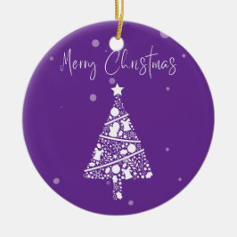 Vrolijk Kerstfeest Ornement Keramisch Ornament