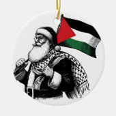 Vrolijk kerstfeest, Palestina: rechtvaardig eenhei Keramisch Ornament (Voorkant)