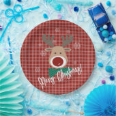 Vrolijk kerstfeest! papieren bordje (Feest)