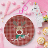 Vrolijk kerstfeest! papieren bordje (Feest)