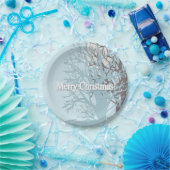 Vrolijk kerstfeest! papieren bordje (Feest)