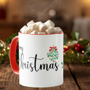 Vrolijk kerstfeest persoonlijke naam mok