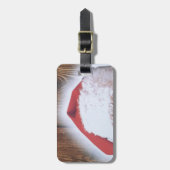 Vrolijk kerstfeest, Pet van de kerstman Bagagelabel (Voorkant verticaal)