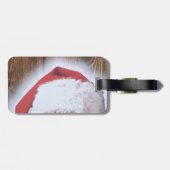 Vrolijk kerstfeest, Pet van de kerstman Bagagelabel (Achterkant horizontaal)