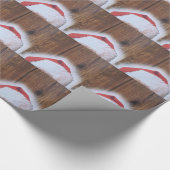 Vrolijk kerstfeest, Pet van de kerstman Cadeaupapier (Hoek)