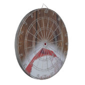 Vrolijk kerstfeest, Pet van de kerstman Dartbord (Voorkant Links)