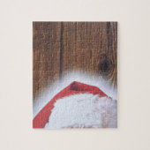 Vrolijk kerstfeest, Pet van de kerstman Legpuzzel (Verticaal)