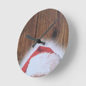 Vrolijk kerstfeest, Pet van de kerstman Ronde Klok (Hoek)