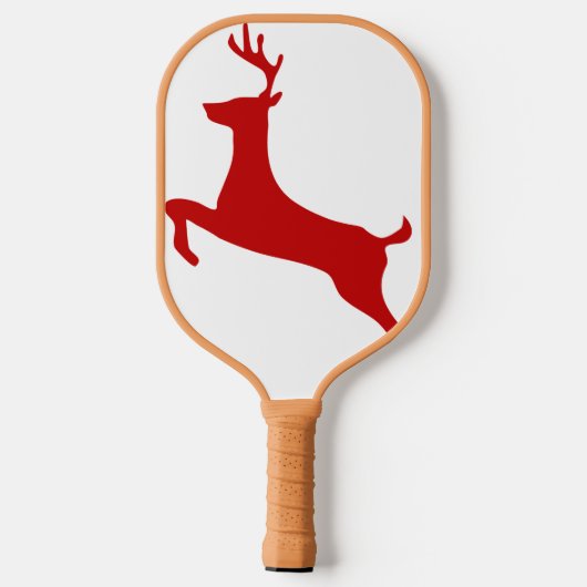 Vrolijk kerstfeest pickleball paddle (Achterkant)