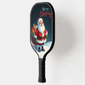 Vrolijk kerstfeest pickleball paddle (Links)