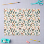 vrolijk kerstfeest |  pinguïns kerst tissuepapier (Craft)