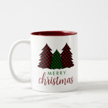 Vrolijk Kerstfeest Plaid Patroon Kerstboom