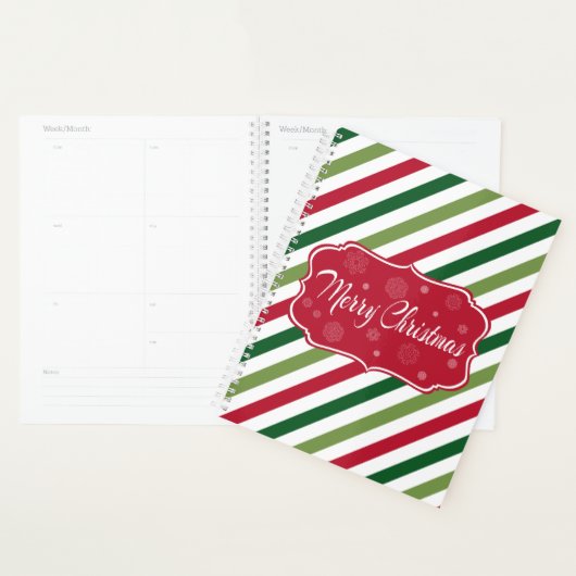 Vrolijk kerstfeest planner (Display)
