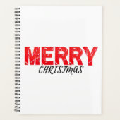 Vrolijk kerstfeest planner (Voorkant)