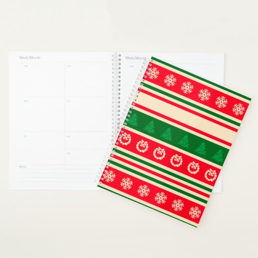 Vrolijk kerstfeest planner (Display)