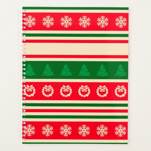 Vrolijk kerstfeest planner (Voorkant)