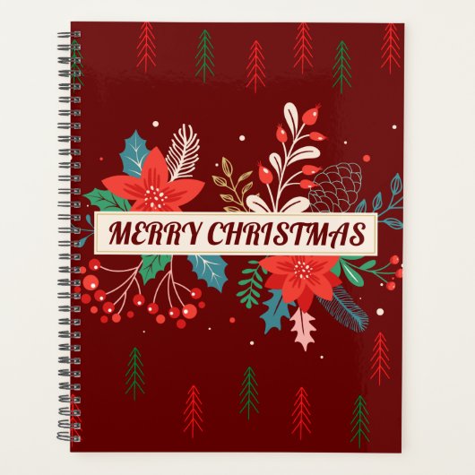 Vrolijk kerstfeest planner (Voorkant)