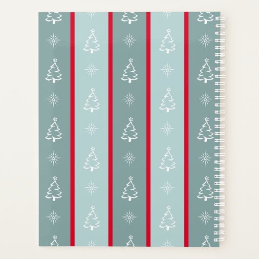 Vrolijk kerstfeest planner (Achterkant)