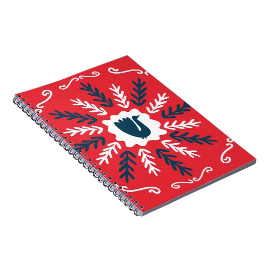 Vrolijk kerstfeest, plein om te schilderen tot notitieboek (Rechterzijde)