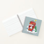 Vrolijk Kerstfeest: Polar Beer & Soda Can Notitieboek (Binnen)