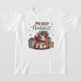 Vrolijk kerstfeest Pony T-shirt