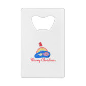 Vrolijk Kerstfeest - Positieve Energie - Regenboog Creditkaart Flessenopener (Achterkant)