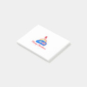 Vrolijk Kerstfeest - Positieve Energie - Regenboog Post-it® Notes (Schuin)