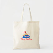 Vrolijk Kerstfeest - Positieve Energie - Regenboog Tote Bag (Voorkant)