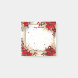 Vrolijk kerstfeest post-it® notes